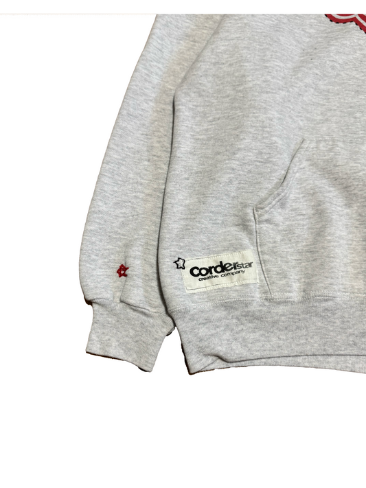 Embroidered Grafitti Script Hoodie