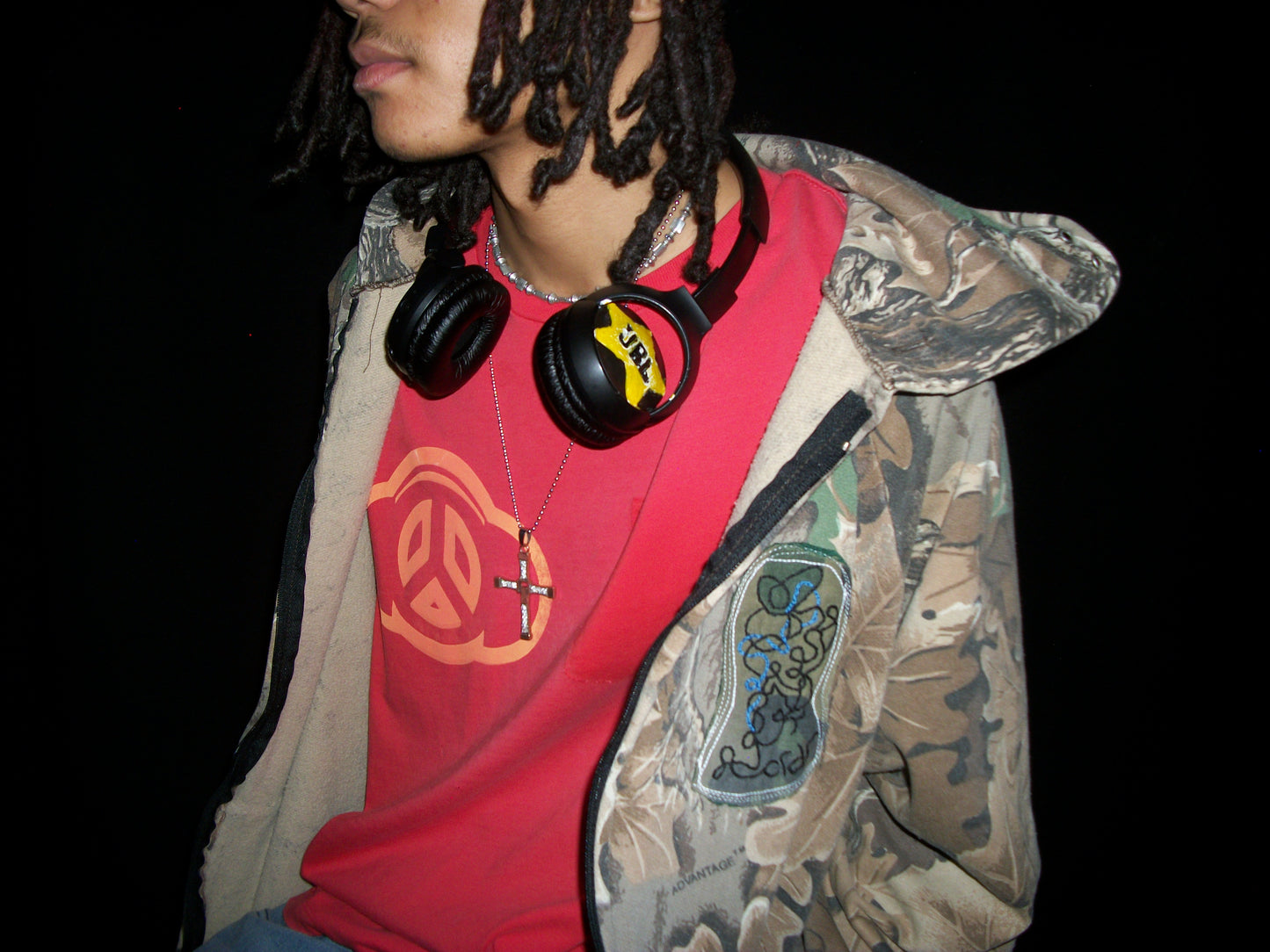Camo Multi-Print Zip-up
