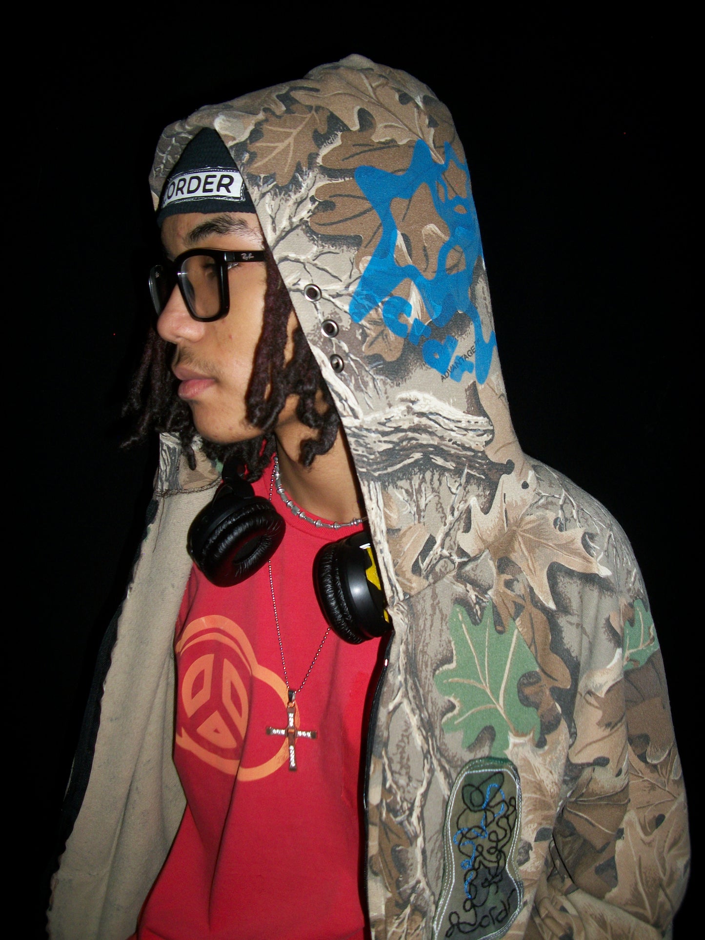 Camo Multi-Print Zip-up