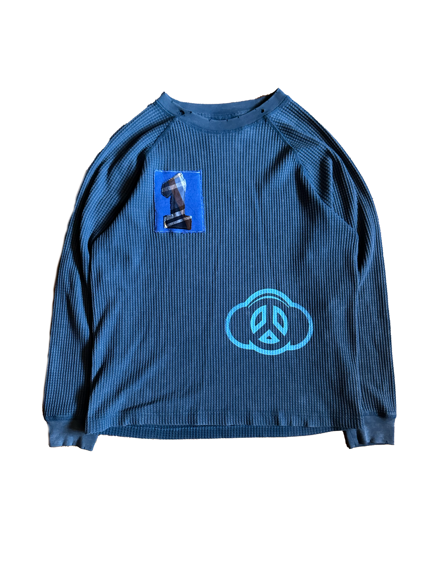 Patchwork "1PEACE" Double Print Thermal