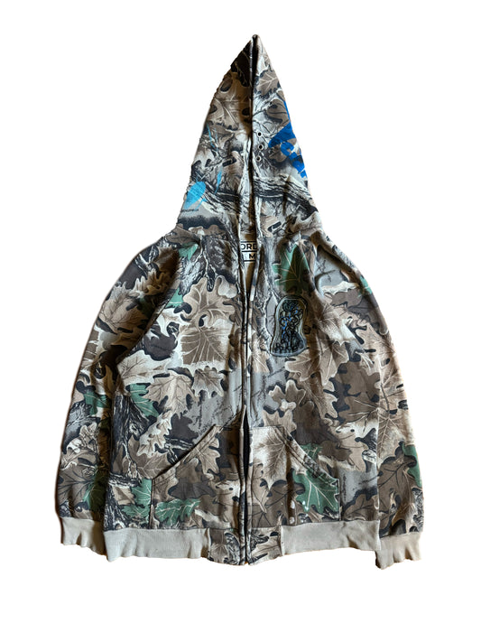 Camo Multi-Print Zip-up