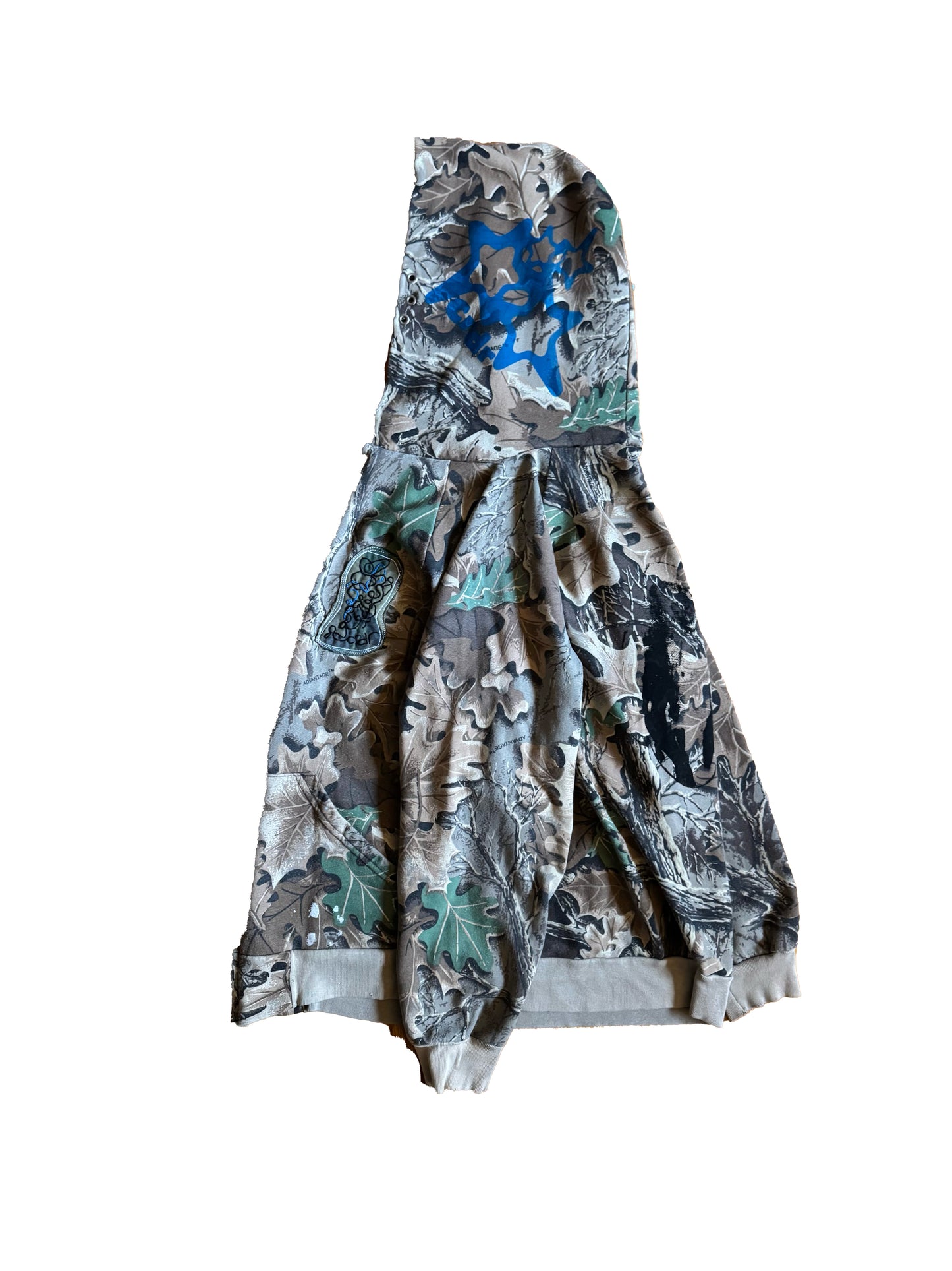 Camo Multi-Print Zip-up