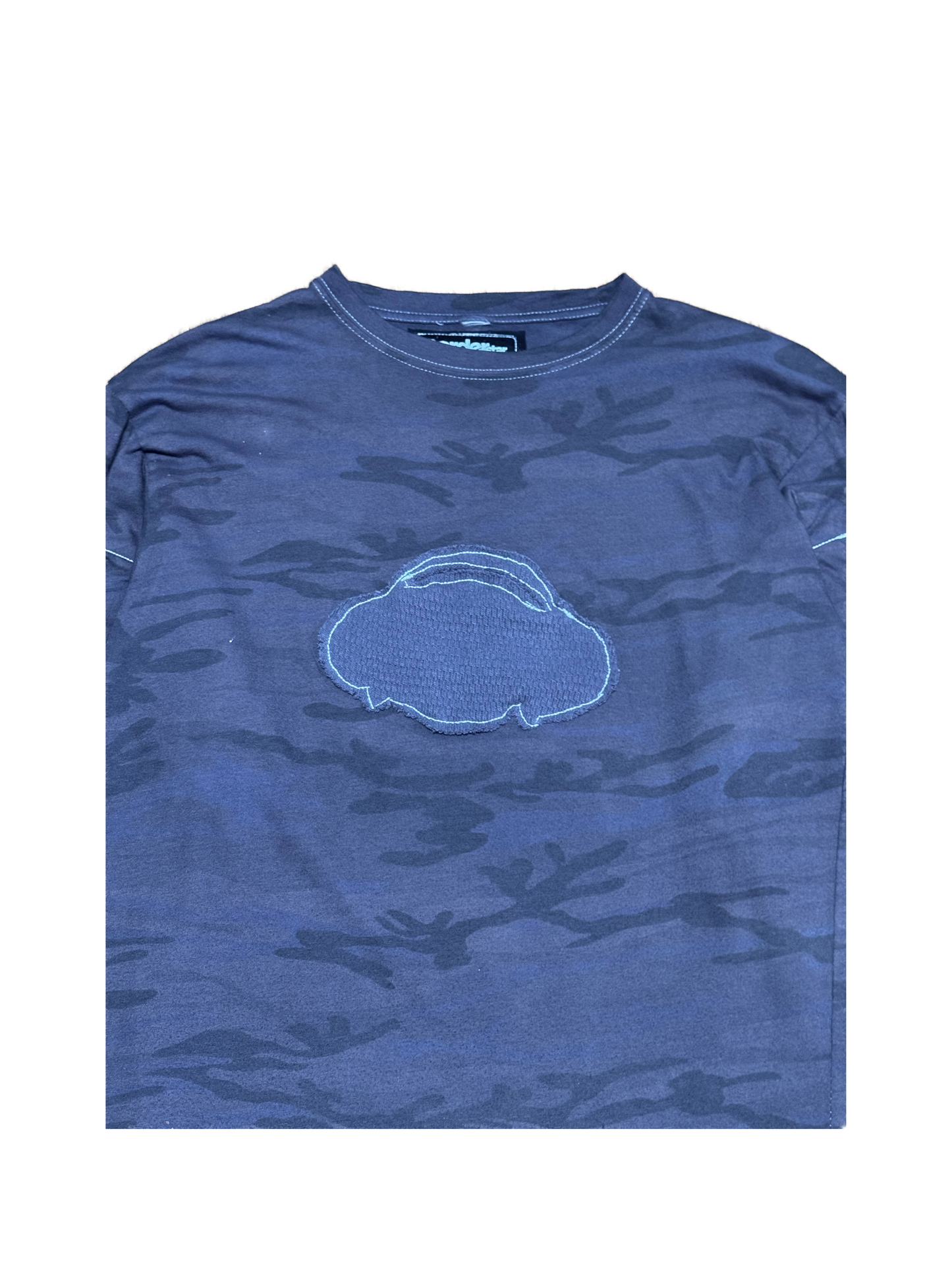 Purple Camo Thermal Sleeve Tee