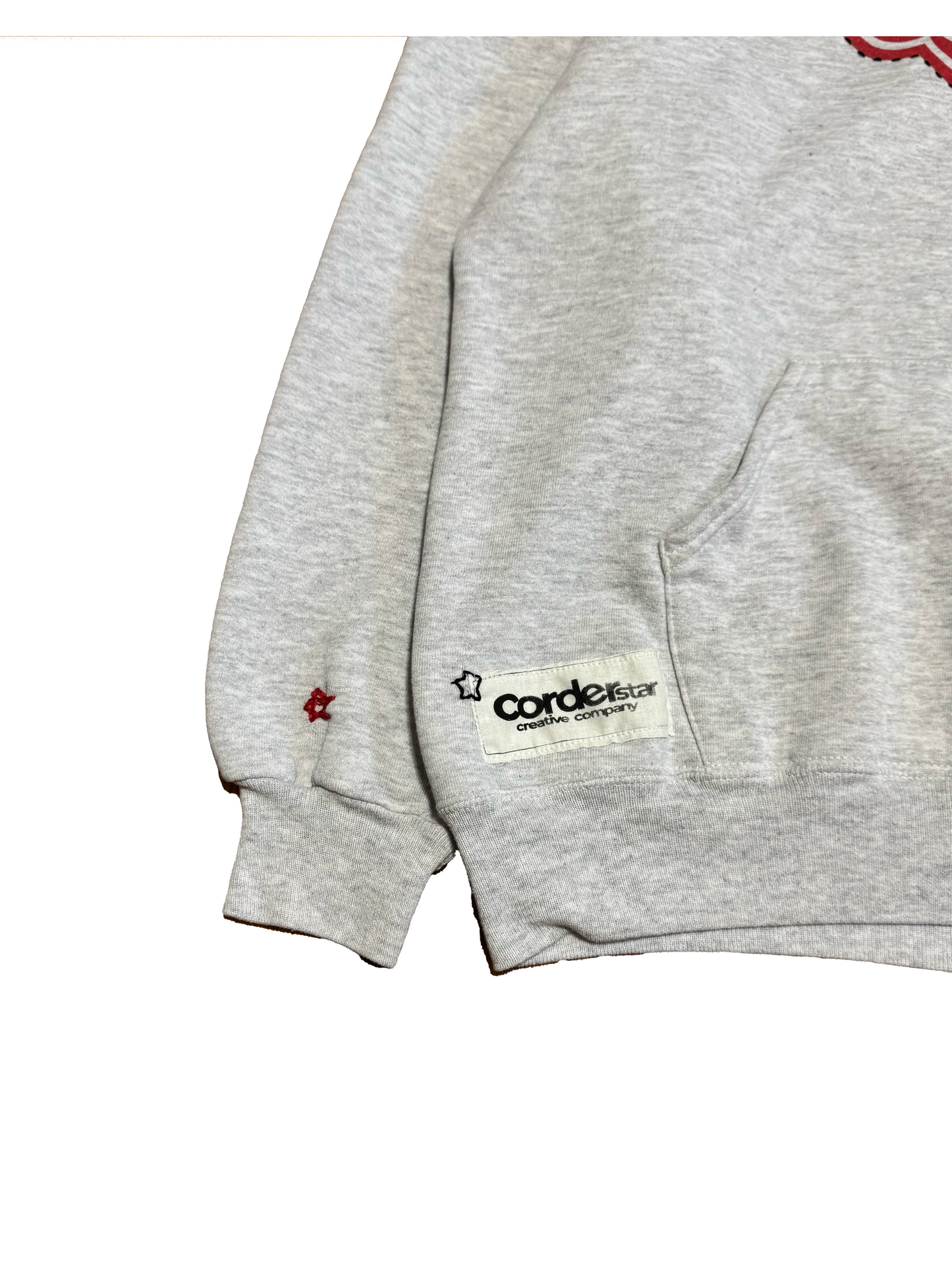 Embroidered Grafitti Script Hoodie